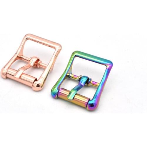20mm Adjustable Belt Buckle Slide Buckles Rectangle Metal Purse Clasp Buckle Bag Strap Buckle Buckle Handbag Webbing Hardware