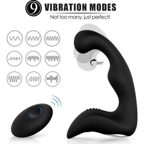 Waterproof Silicone Anal Sex Toy For Men Anal Butt Plug Prostate Massage Wireless Remote Control G Spot Gay Sex Toys For Couples