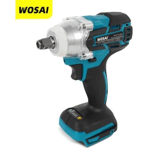 VVOSAI MT-SER Brushless Cordless Electric Impact Wrench 1/2 inch Socket Wrench Power Tools Rechargeable For Makita 18V Battery