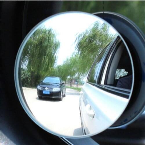 1 Pair Car Round Convex Blind Spot Mirror For Volkswagen Golf 4 5 6 7 Tiguan Passat b5 B6 B7 CC MK5 MK6 Polo