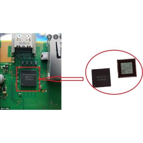 5PCS Pulled For Sony Playstation PS 4 1200HDMI-compatible IC for PS4 Slim Pro MN864729 Chip