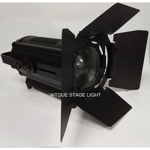 6lot Led fresnel stage theatre spot lights 200 w 300W zoom studio led audience blinders spotlight dmx