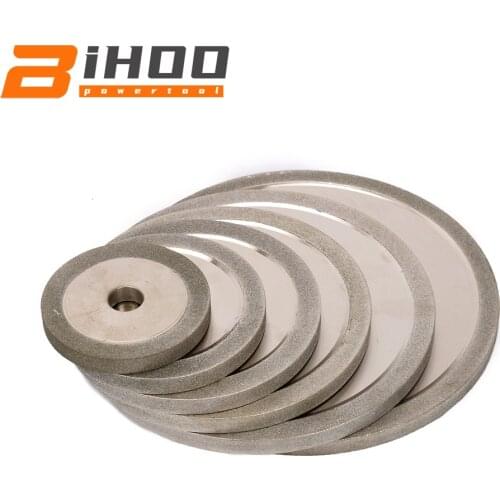 78-180mm Diamond Grinding Wheel Electroplated Flat for Metal Milling Sharpening Accessories 10mm Thickness 150