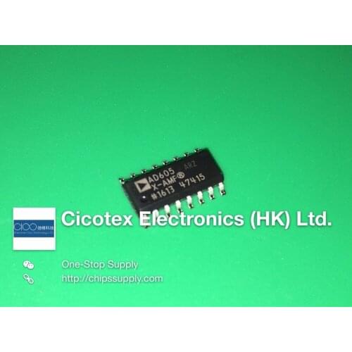 AD605ARZ SOP16 IC OPAMP VGA 40MHZ 16SOIC AD605X-AMP AD605ARX-AMP