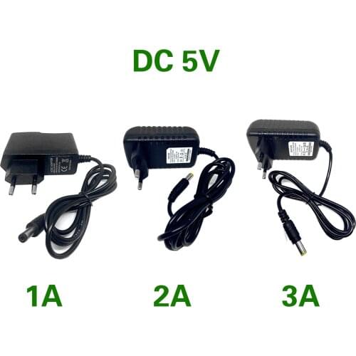 AC DC 5V Power Adapter 1A 2A 3A 5A 6A 8A AC 220V to DC 5V Universal Adapter Charger 5V Power Supply Lighting Transformer For LED