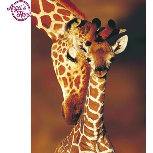 Full square diamond 5D DIY iamond embroidery deer family diamond painting Cross Stitch Rhinestone mosaic home decoration