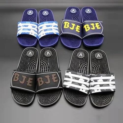 Couples Home Massage Slippers Men Bathroom Non-slip Acupoint Health Care Soles With Stab Pedicure Shoes Sandals Women Slides
