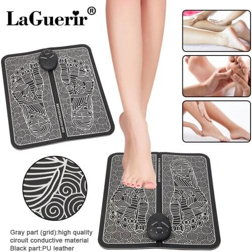 EMS Foot Massager TENS massage Acupuncture Feet Muscle Stimulator Physiotherapy therapy device health Care
