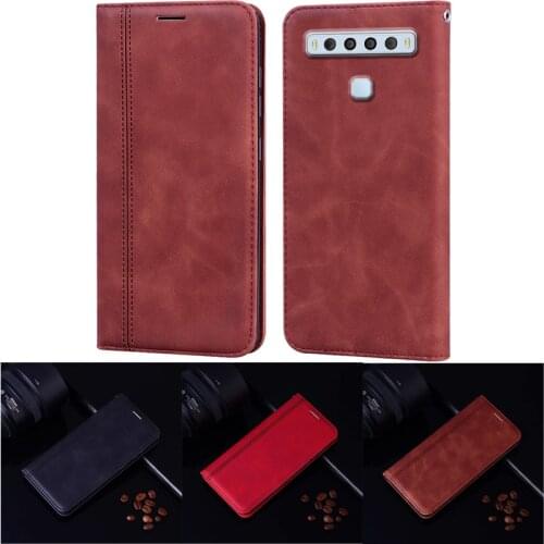 Phone Case For TCL 10 Plus Pro SE 10L Protective Cover Luxury PU Flip Leather Magnetic Case On TCL PLEX Protector Shell Bag Etui