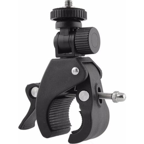 For Gopro Mount Bike Bicycle Motorcycle Handlebar Clamp for gopro Camera Mount Tripod Adapter For Gopro Hero 1 2 3 3+ 4 5 Series