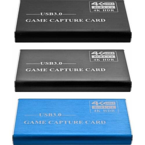 Multi-functional 4K HDMI Game Capture Card Classic Practical USB 3.0 1080P Video Grabber Dongle for Live Streaming