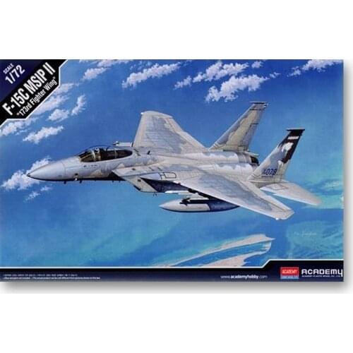 1/72 American F-15C MSIP II Fighter Jet Assembly Kit Model DIY Military Model Decoration Collection 12506