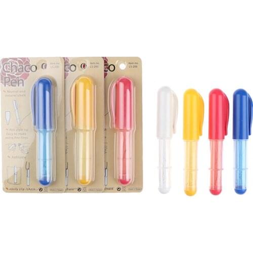 New 1pc Sewing Tailors Chalk Pencils Cut-free Fabric Marker Pen Garment Pencil Sewing Chalk For Tailor Sewing Accessories