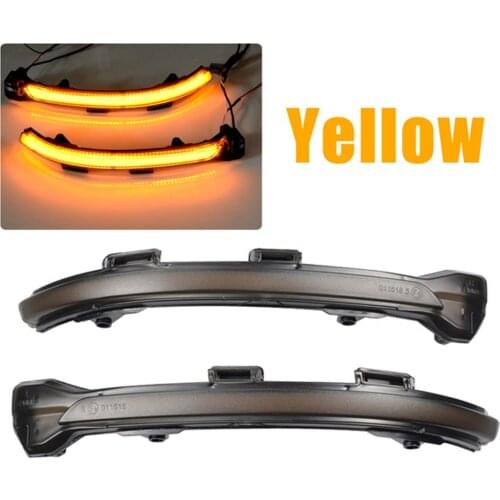 For VW Golf 7 7.5 MK7 R GTI GTD Jetta 2019-2020 Sportsvan Touran LDynamic LED Blinker Side Marker Turn Signal Light Lamp