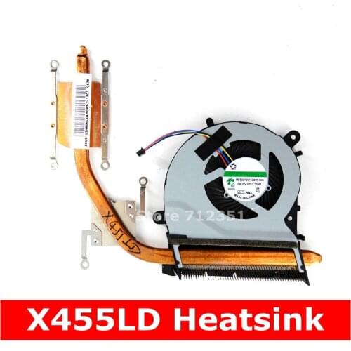 X455LD Heatsink For ASUS X455LD A455 A455L K455L X455LJ Y483L CPU Cooling Heatsink Radiator Fan Cooler Radiator