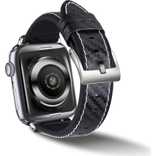 Apple strap leather strap silicone strap 42mm 38mm Iwatch 44mm 40mm Se / 6 / 5 / 4 / 3 / 2 / 1 leather silicone Apple strap