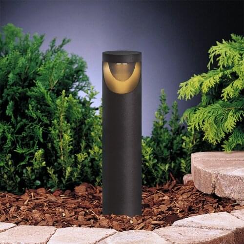 LAUGH Series Outside Landscape Lamp 12W 24W Modern LED Bollard Light with Single and Double Beam Angle