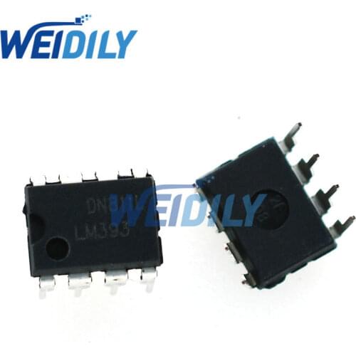 10PCS/Lot LM393 LM393P 393 LM393N DIP-8 IC
