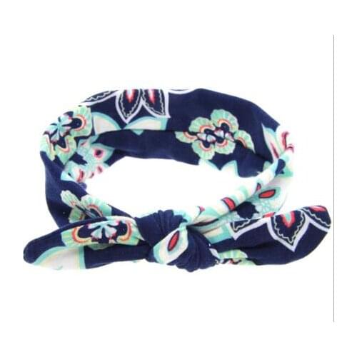 2017 New 10pcs Baby Bebe Kids Girls Children Toddler Newborn Infant Rabbit Ears Turban Knot Headband Hair Band Accessories