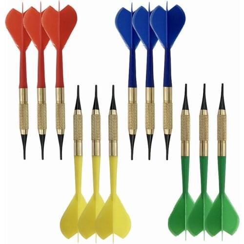 4 Color Electronic Darts Flights Tail Professional Safety Dart Indoor Game Accessories