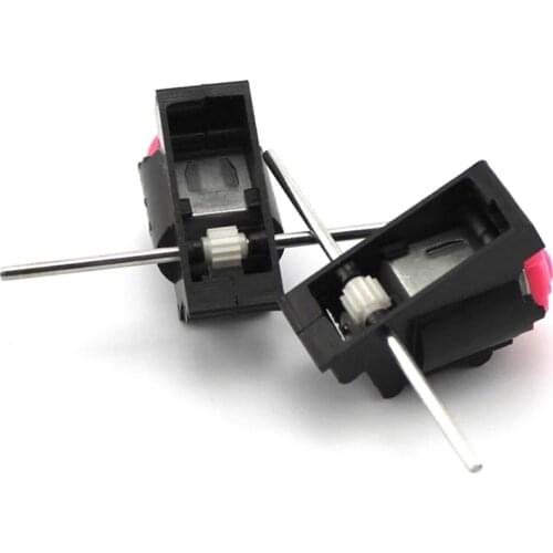 5pcs Geared Motor DC 3V 6V 700rpm 1300rpm Double Shaft Length 28mm Electric Motors Reducer Speed Toy Cars Tank DIY Science Model