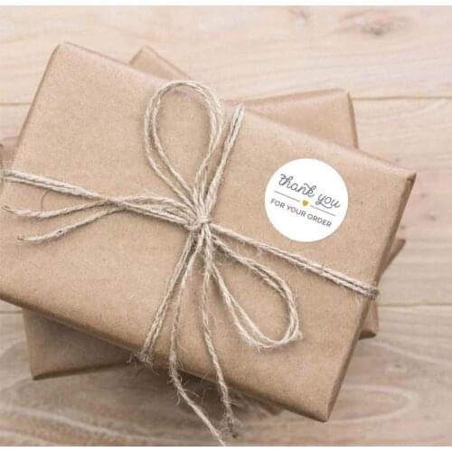 500pcs Thank You for Your Order Stickers Seal Labels Scrapbooking Gift Packaging 896A