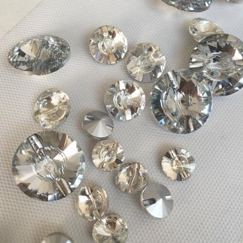 Wedding dress accessory of sewing glass beads satellite shape 12*12mm 300 pcs each pack free shipping high shiny crystal
