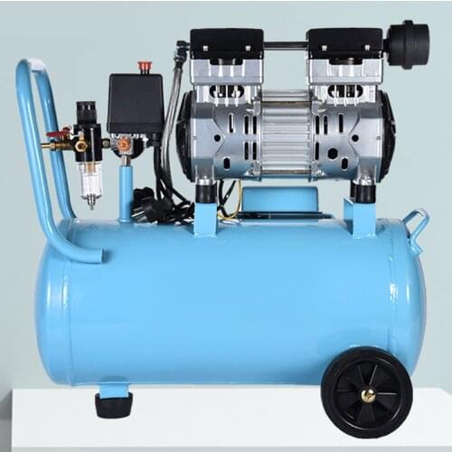 30L Air Compressor Oil-free Silent Air Pump Industrial Grade Air Compressor Large High Pressure Air Pump 220V