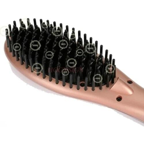 Negative ion electric straight hair comb artifact does not hurt hair straightening natural curl inner buckle dual-use splint
