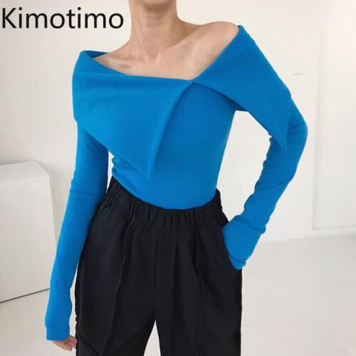 Женские длинные футболки Kimotimo China At AliExpress