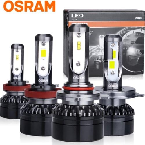 OSRAM super led h4 HB4 HB3 led Bulb auto headlight fog light Car LED 9012 HIR2 lampada h7 H1 HB2 9005 9006 H11 6000K White 12V