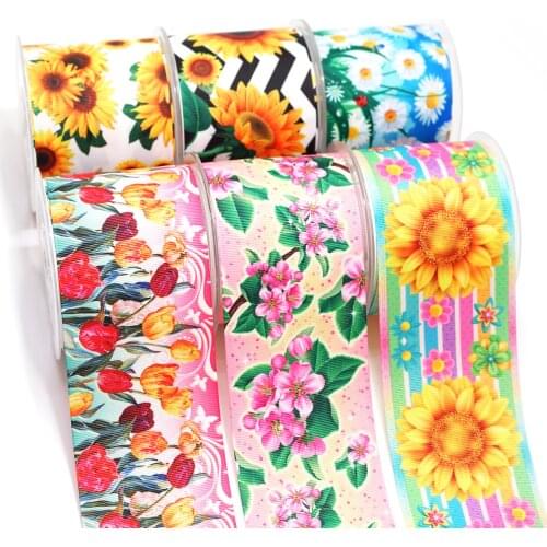 Cartoon Grosgrain/Satin Ribbon Cartoons Printed Ribbon For Crafts Decoration Bow 10Yards 37466