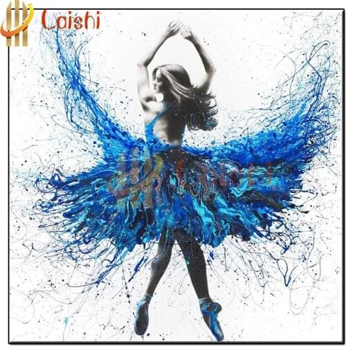 Full square round drill Abstract dancing woman set diy diamond painting 5d diamond mazayka embroidery cross stitch room decor