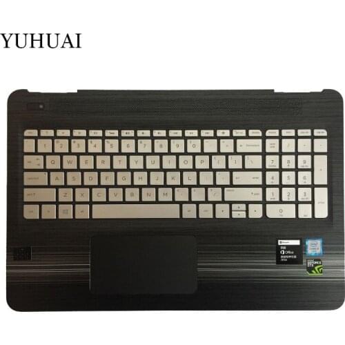 NEW English Keyboard for HP 15-bc051nr 15-bc047cl 15-bc060nr 15-bc006na 15-bc009na Laptop palmrest Upper Keyboard with backlight