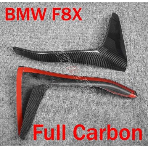 Carbon Fiber Front Splitters for BMW M3 M4 Front Bumper Lip Flaps Carbon Parts Body Kit For F80 F82 F83 Full/Dry Carbon