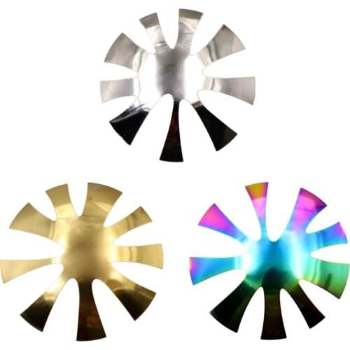 Art Template Fashion Stainless Steel Nail Form Smile Line Edge Trimmer Manicure Mold Guide Styling Accessories