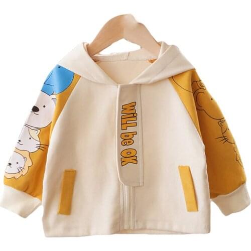 New Child Sweatshirts Clothes For Girl Baby Boys Cute Letter Print Outerwear Costume Autumn Kids Hoodies Childrens Clothing
