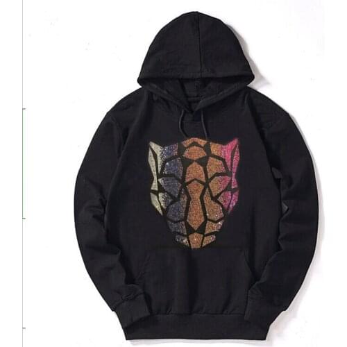 Men Diamonds Hoodies Sweatshirts Oversized 2020 Men Women Streetwear Cool young man Hoodie Male Hip hop Winter Hoodies Male