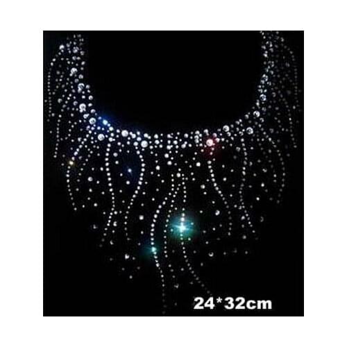 10piece/lot New neckline hotfix rhinestones,heat transfer design iron on motifs, DIY motif rhinestones,sewing accessories