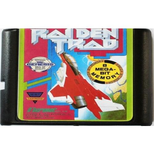 Raiden Trad 16 bit MD Game Card For Sega Mega Drive For SEGA Genesis