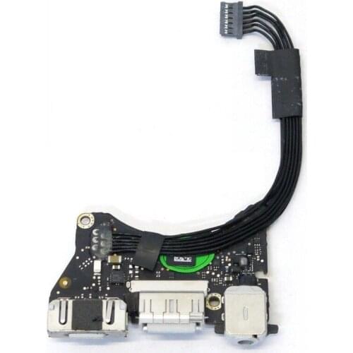 5Pcs/lot DC-IN Power Jack Board 820-3213-A For MacBook Retina 11" A1465 2012