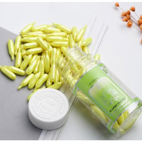 90pcs/bottle Vitamin E Whitening Capsules Serum Spot Acne Removing Cream VE Freckle Capsule