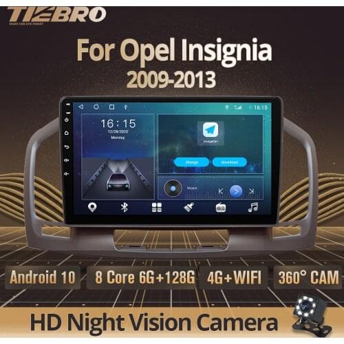 2DIN Android 10.0 Car Radio For Opel Insignia 2009-2013 GPS Navigation Stereo Receiver Auto Radio DSP Car Multimedia Player IGO