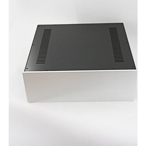 DIY Decoder Class A W430 H150 D408 Aluminum Chassis 4315C Power Supply Amplifier Case Preamp Chassis DIY Case Preamplifier
