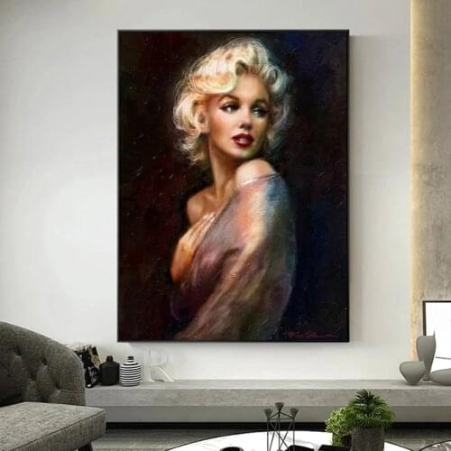 Sexy Mature Women Canvas Painting Modern Abstract Women Posters and Prints Wall Art Picture for Living Room Home Decor Cuadros