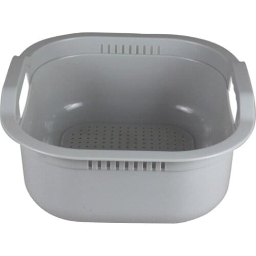 Talea PPmaterial Kitchen Tray Dish Drainer Drying Sink drain plastic basket Vegetable Fruit Drying Washing Holder