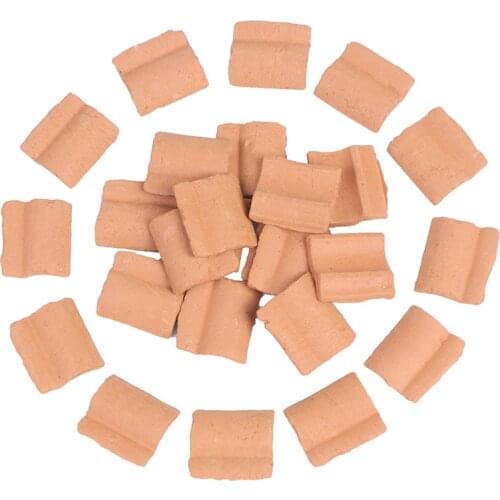 Miniature Silica Gel Mould for Roof Tile Turning Mould Scenario Sand Table Diy Material Building Scene Model House Roof Mold