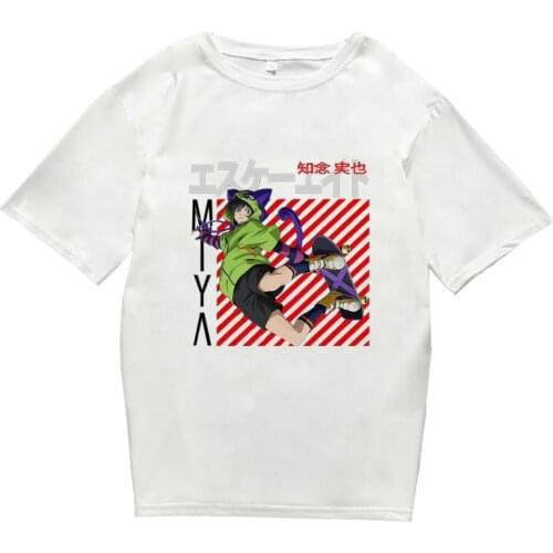 Cartoon Graphic SK∞ Clothes Anime Sk8 The Infinity Printed T-Shirt Cool Top Tee Manga Shirt Skateboard Boy Unisex