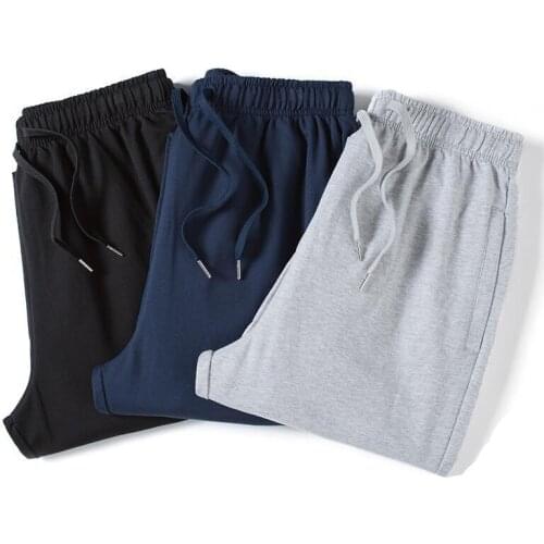 Mens Joggers Sweatpants 2020 Casual Hip Hop Trousers Gyms Tracksuit Workout Track Pants 5XL Jogger Fitness 100%Cotton Pants