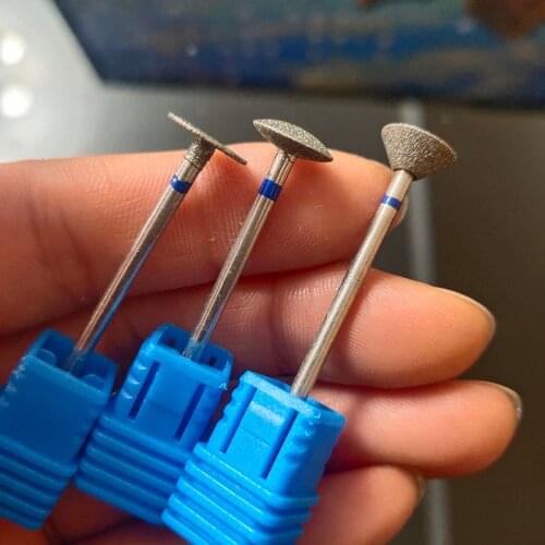 1Pcs 3 Size Nail Original Diamond Grinding Head Electric Nail Drill Bit Dead Skin Dedicated Rapid Removal Diamond Bit